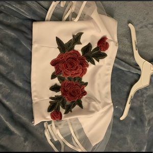 Flower Crop Top